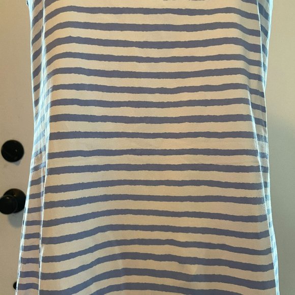 HiHo Hydrangea Chalk Stripe Tank Dress - Picture 5 of 7